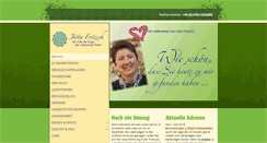 Desktop Screenshot of jutta-fritzsch.de